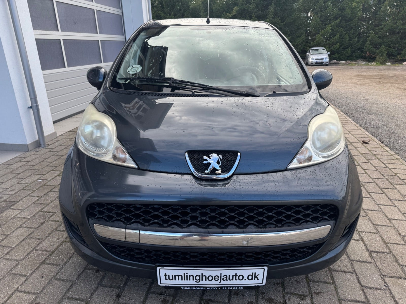 Grå Peugeot 107 fra 2010