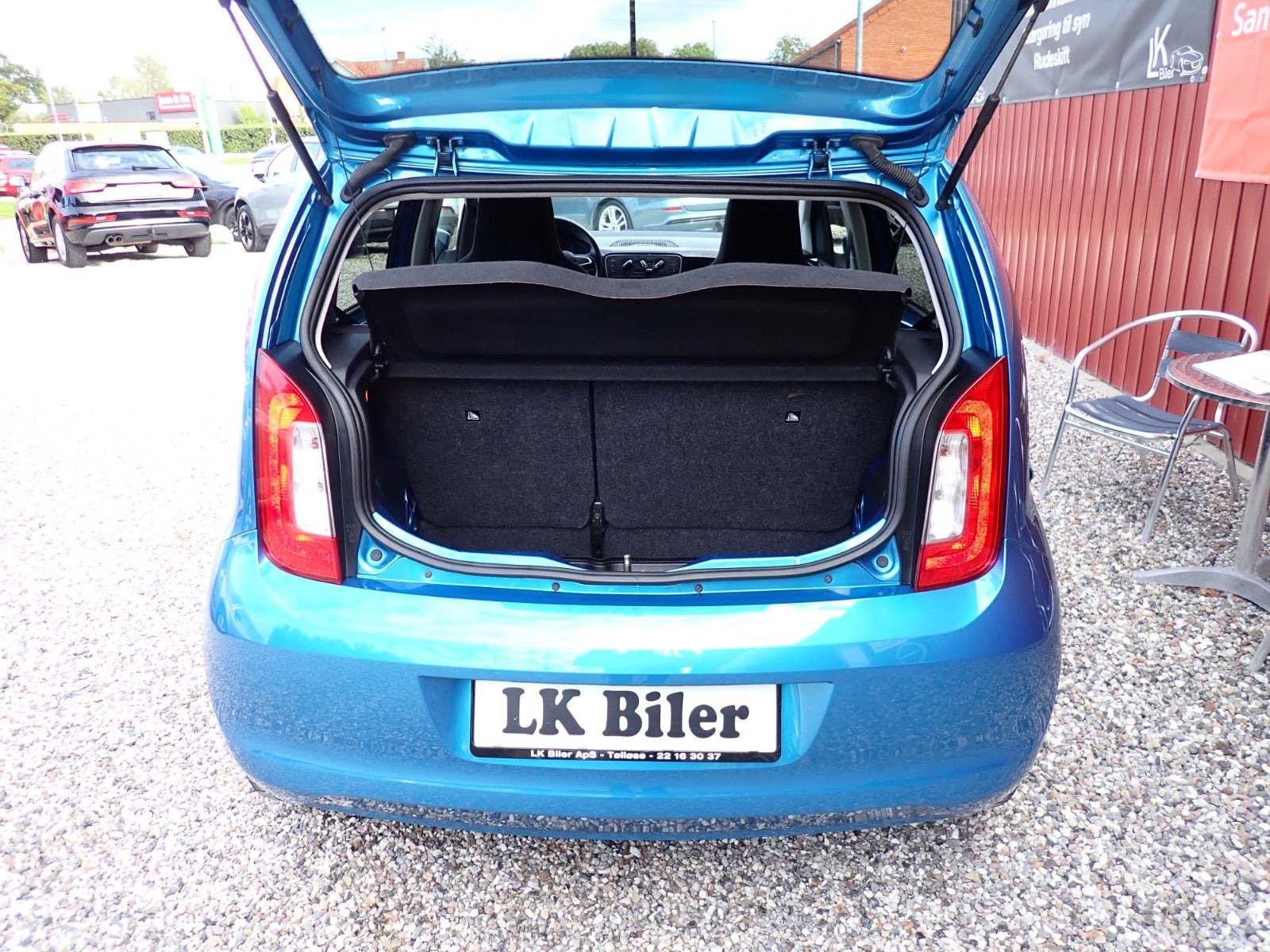 Blå Skoda Citigo fra 2017