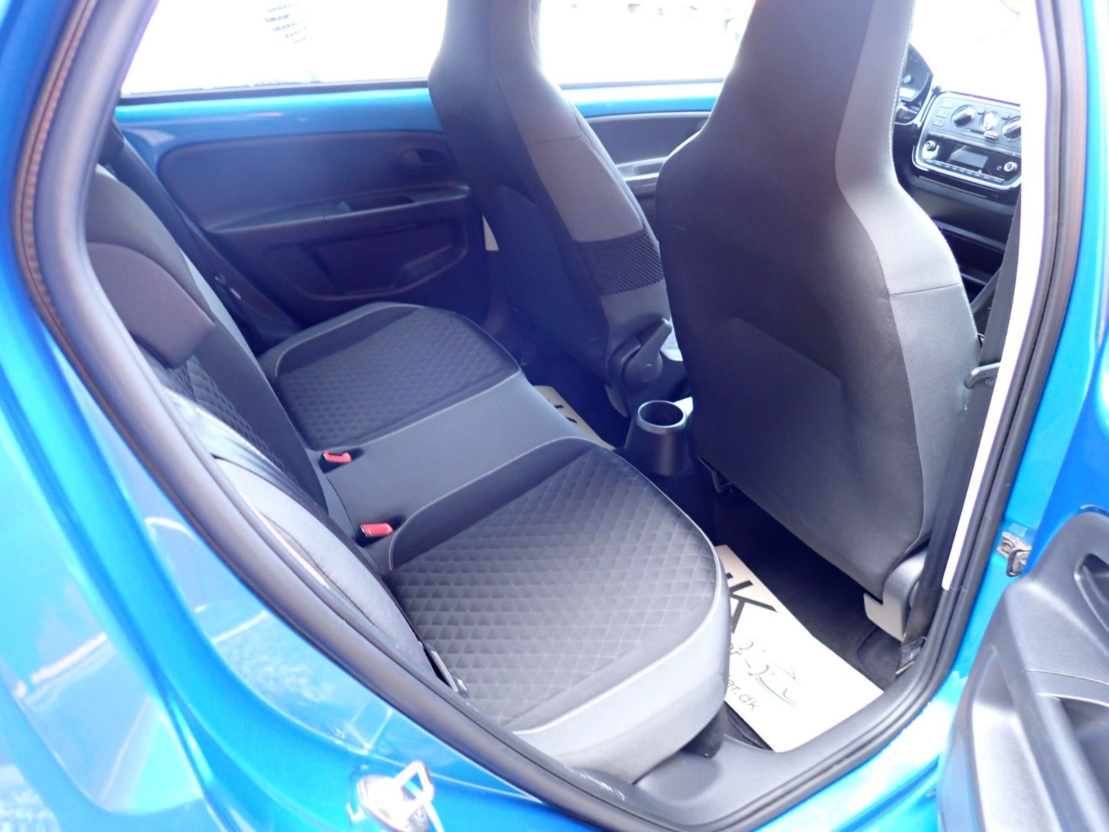 Blå Skoda Citigo fra 2017