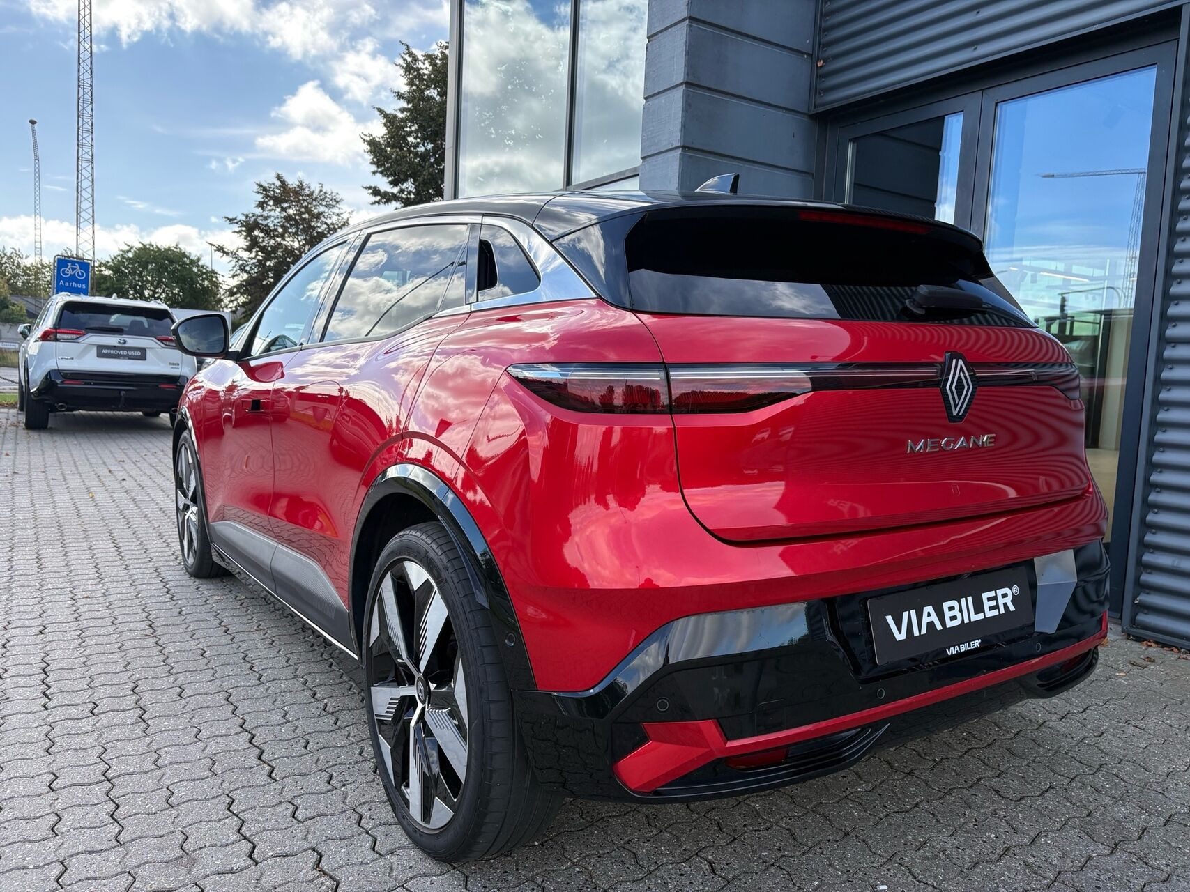 Rød Renault Mégane fra 2022