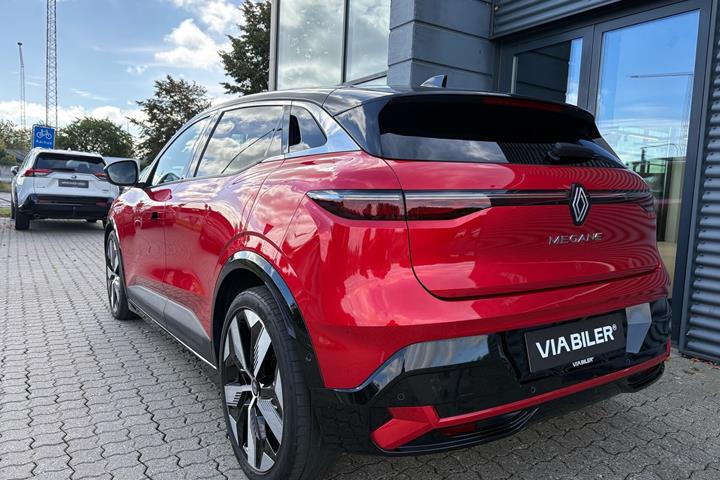 Rød Renault Mégane fra 2022