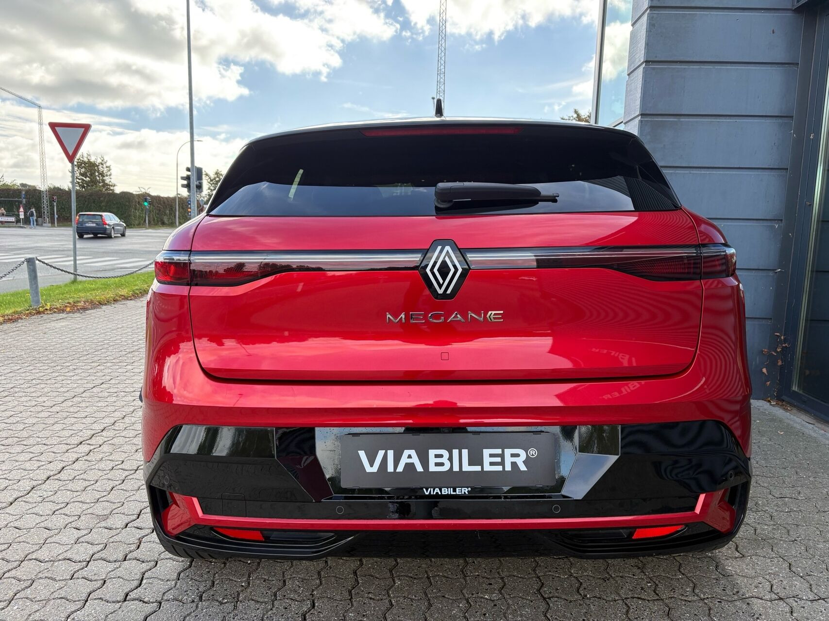 Rød Renault Mégane fra 2022
