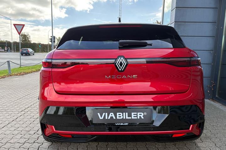 Rød Renault Mégane fra 2022