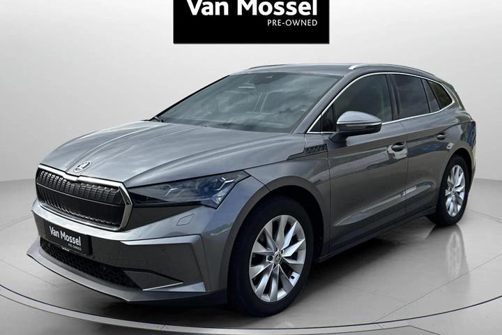 Grå Skoda Enyaq fra 2022