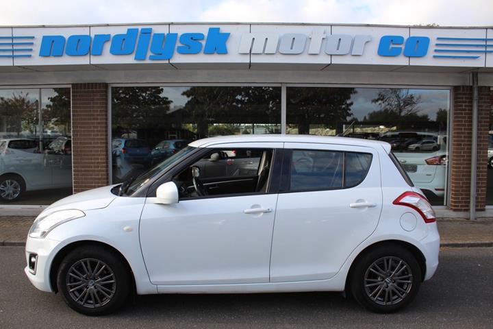 Hvid Suzuki Swift fra 2014