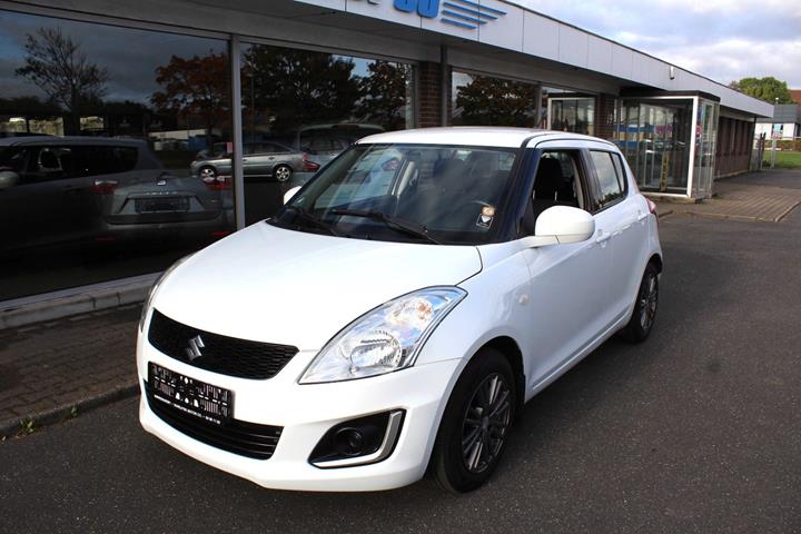 Hvid Suzuki Swift fra 2014