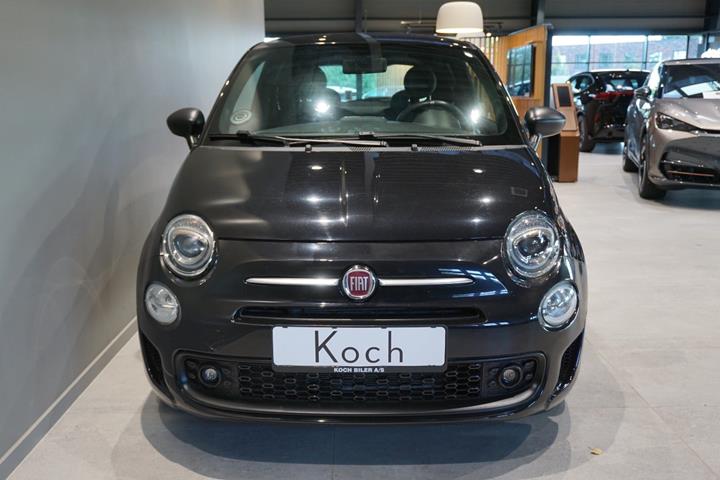 Sort Fiat 500 fra 2021