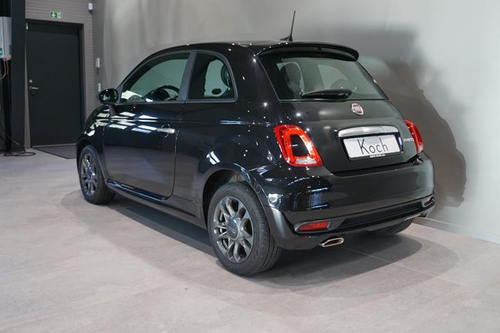 Sort Fiat 500 fra 2021