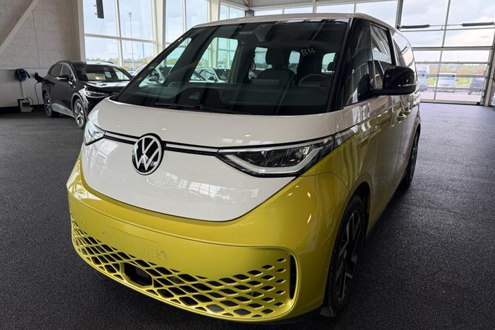 Gul VW ID.Buzz fra 2024