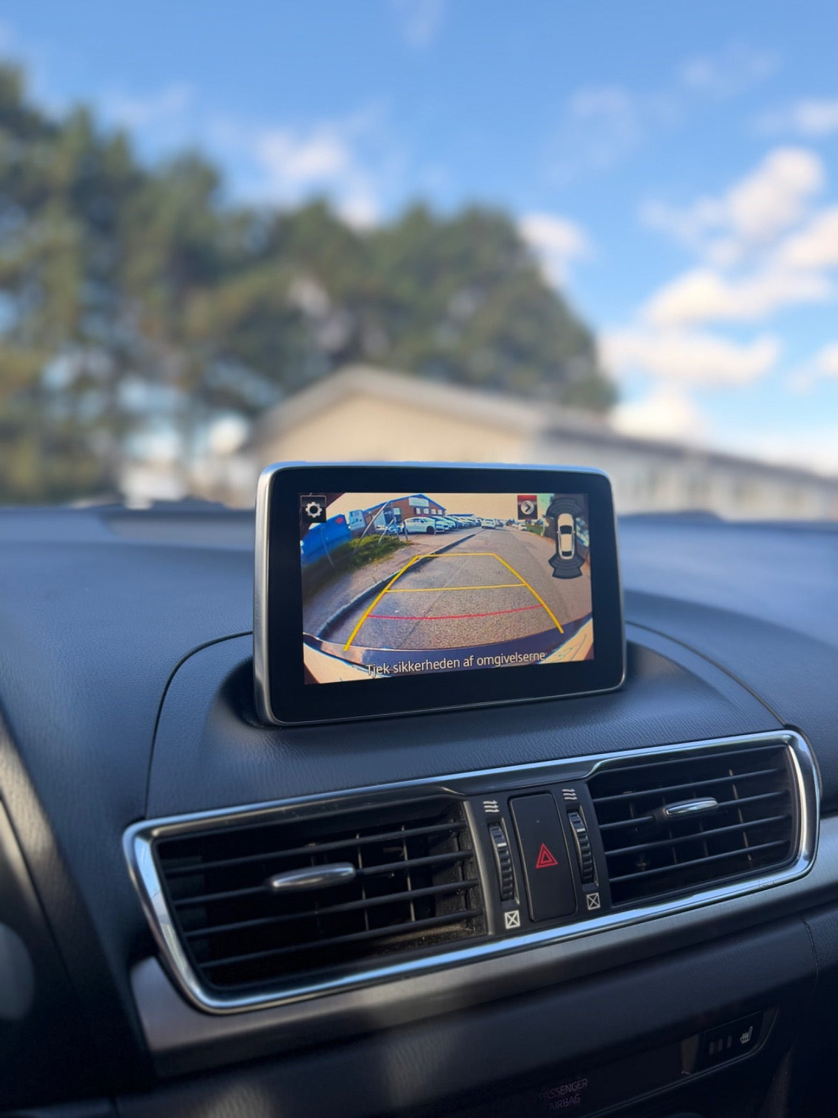 Sort Mazda 3 fra 2015