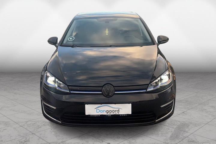 Sort VW e-Golf VII fra 2019