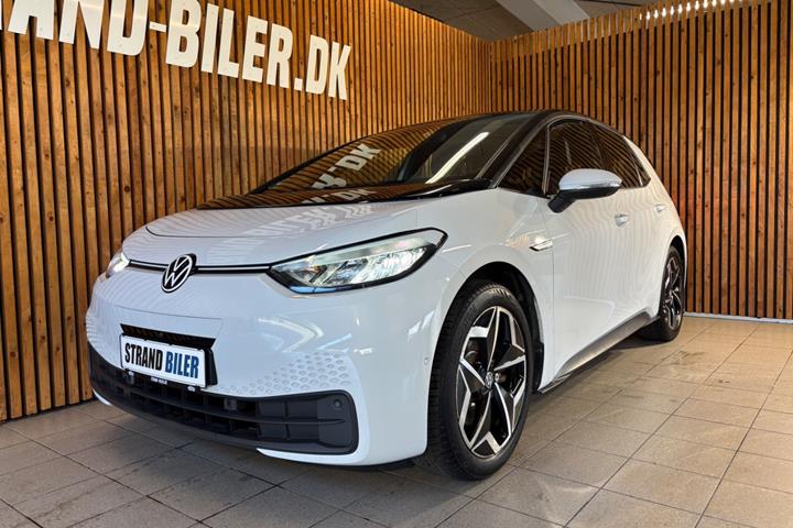 Hvid VW ID.3 fra 2023