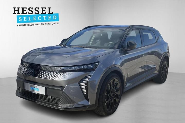 Grå Renault Scenic E-Tech fra 2024 set udefra