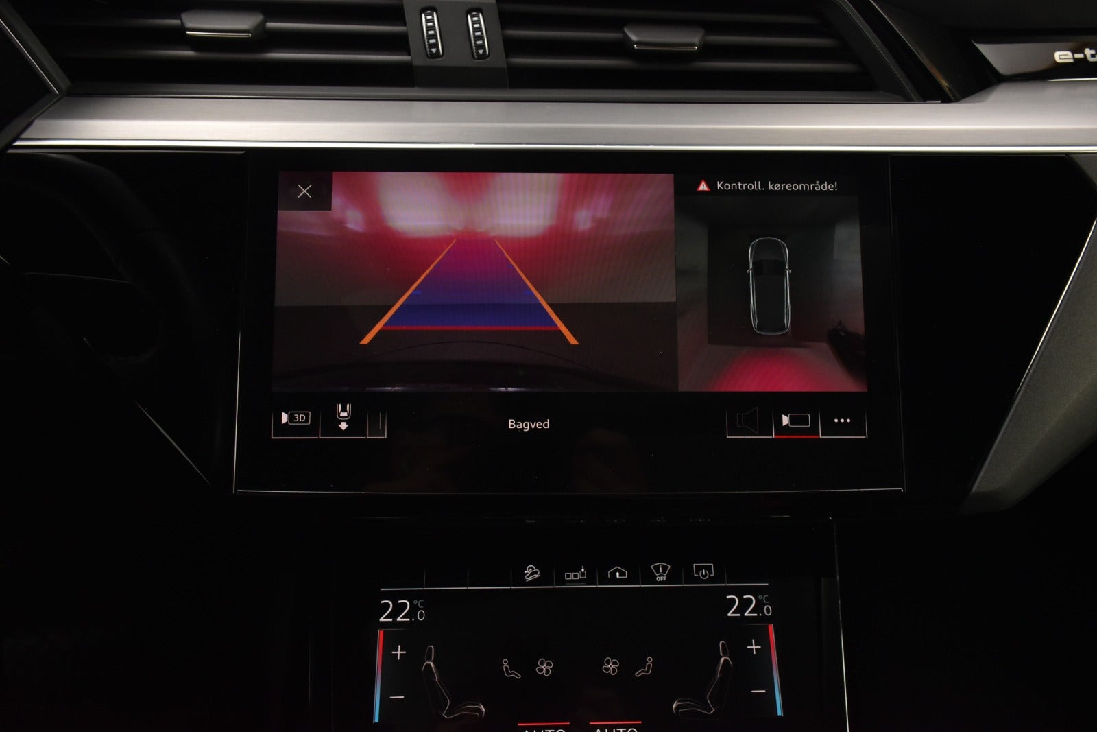 Sort Audi e-tron fra 2019