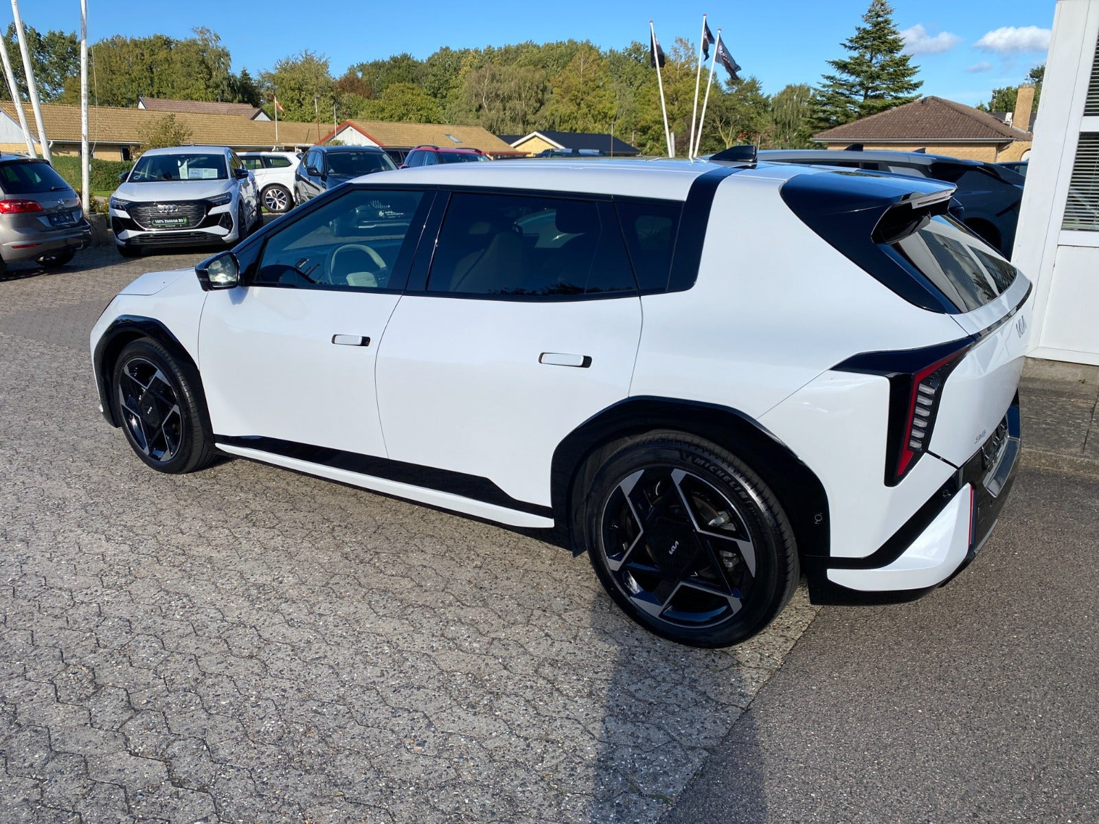 Hvid Kia EV4 fra 2026