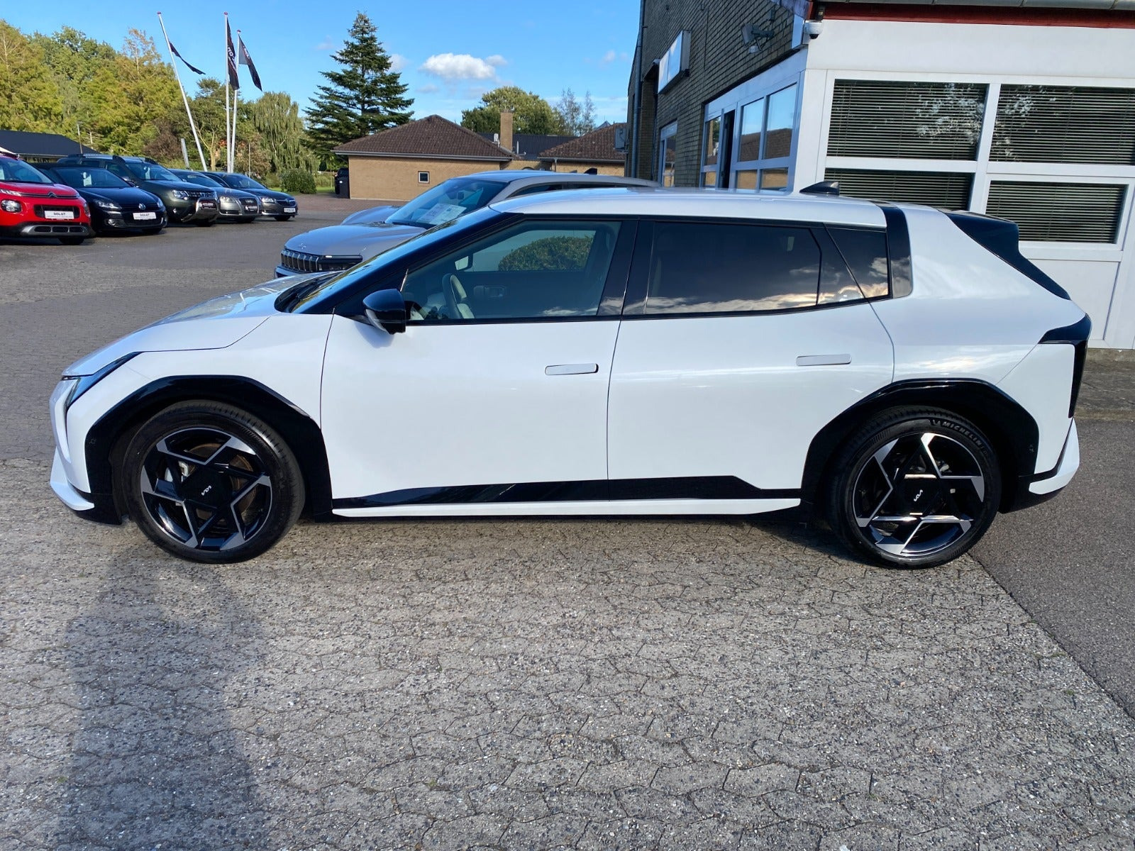 Hvid Kia EV4 fra 2026