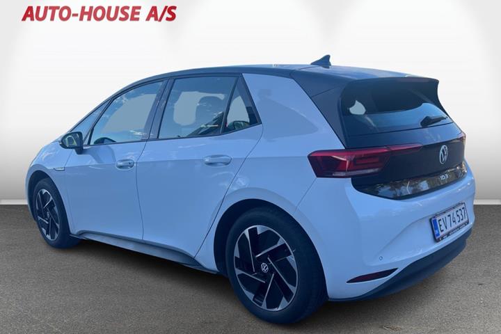 Hvid VW ID.3 fra 2023