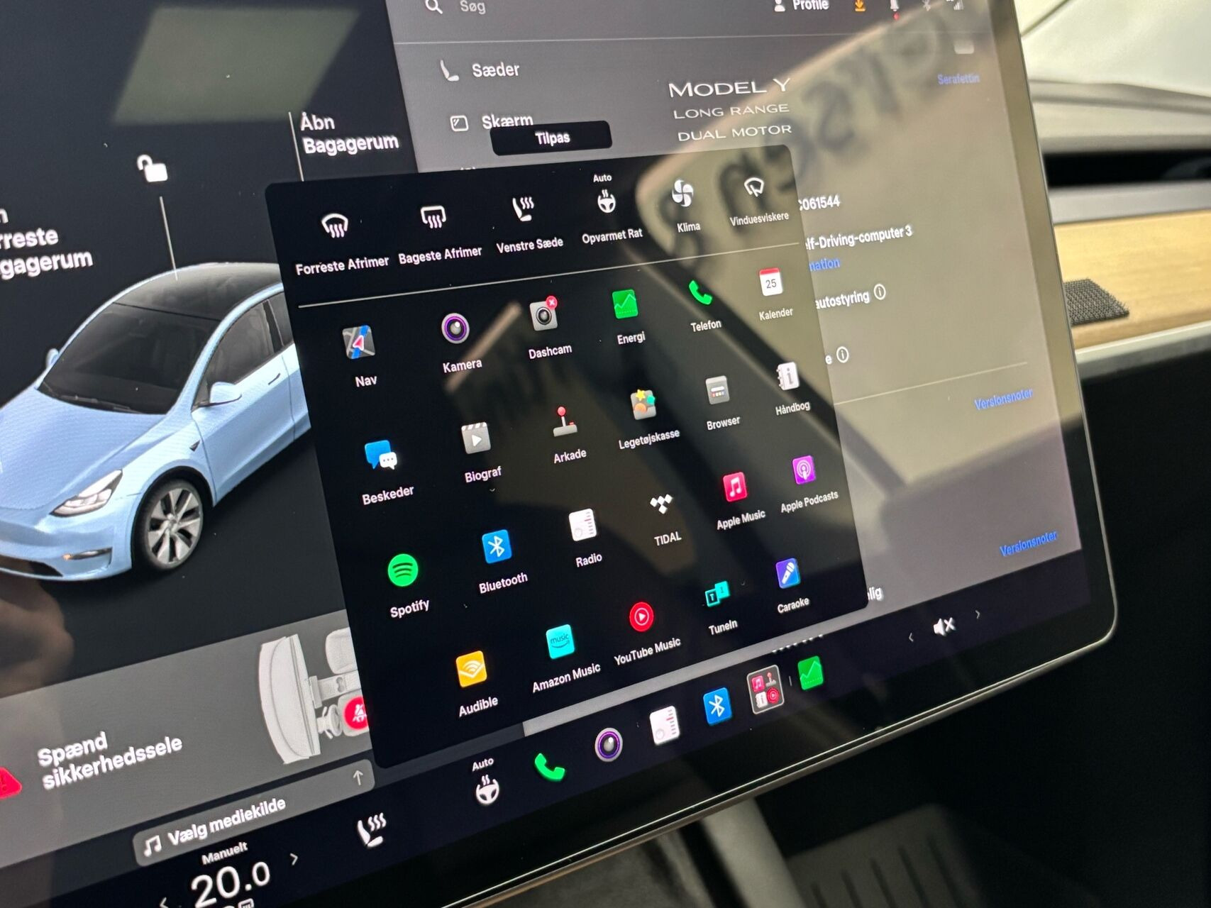 undefined Tesla Model Y fra 2021