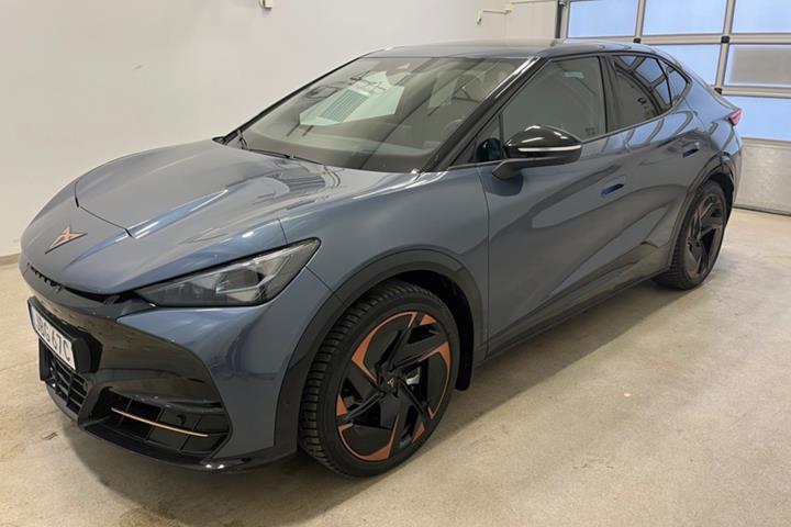 Blå Cupra Tavascan fra 2024