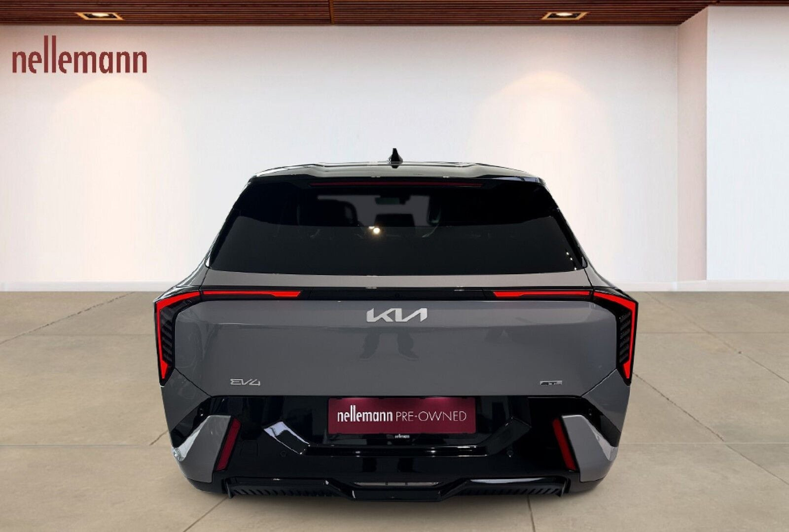 Grå Kia EV4 fra 2026