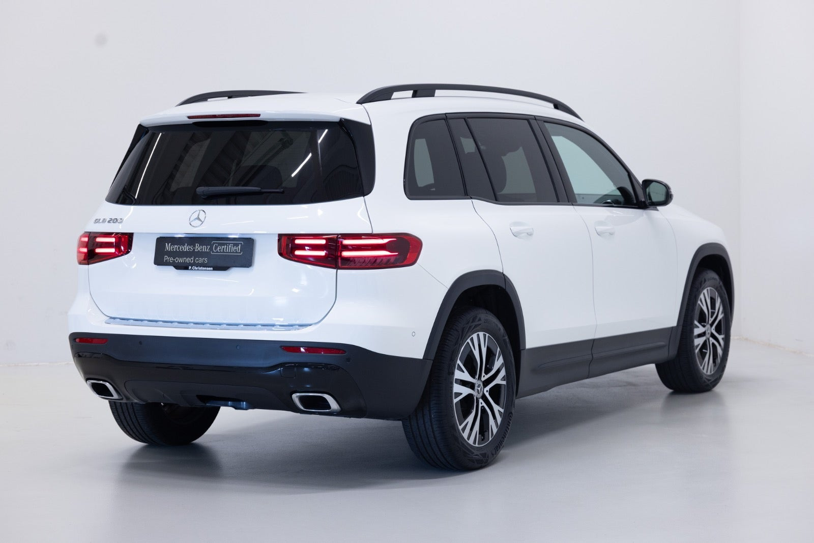Hvid Mercedes GLB200 fra 2025