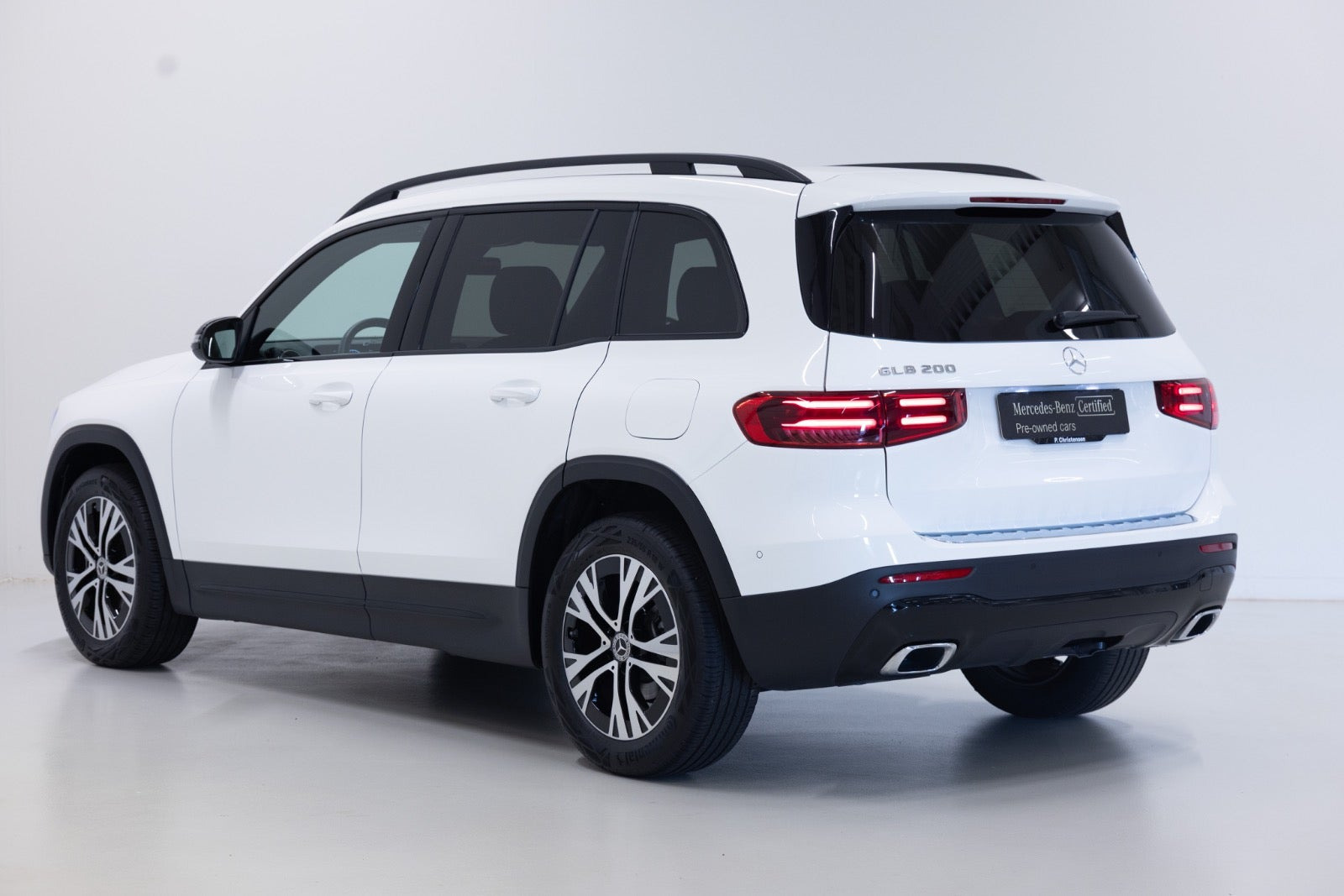 Hvid Mercedes GLB200 fra 2025