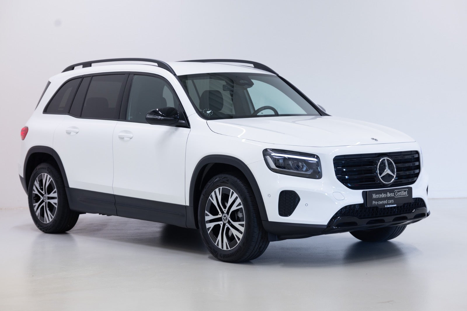 Hvid Mercedes GLB200 fra 2025