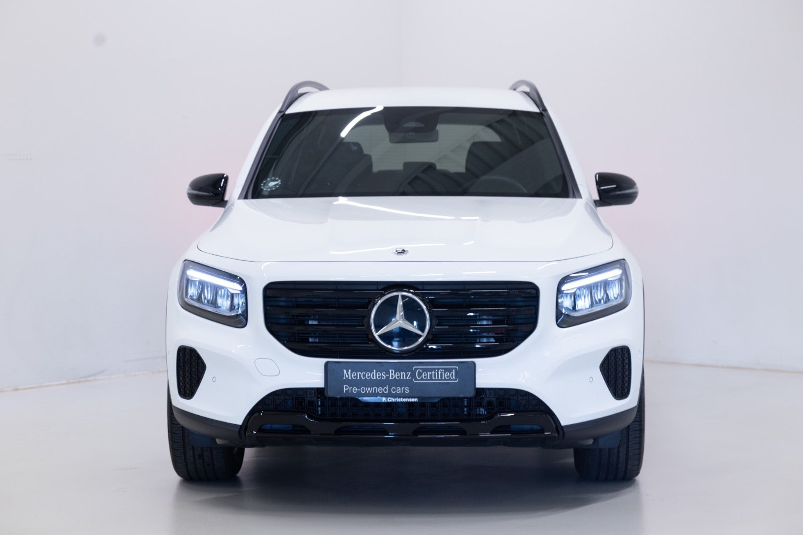 Hvid Mercedes GLB200 fra 2025