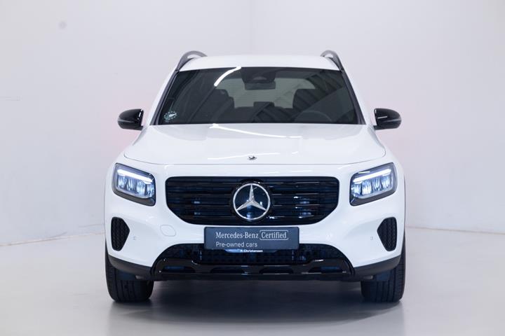 Hvid Mercedes GLB200 fra 2025