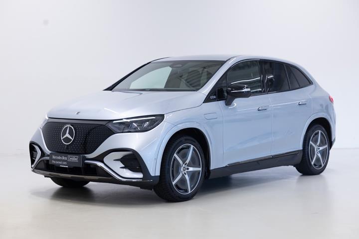 Sølv Mercedes EQE350 SUV fra 2025