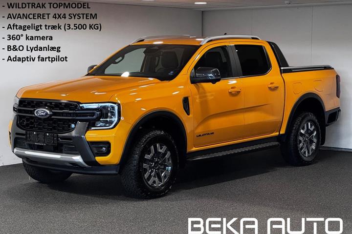 Orange Ford Ranger fra 2026