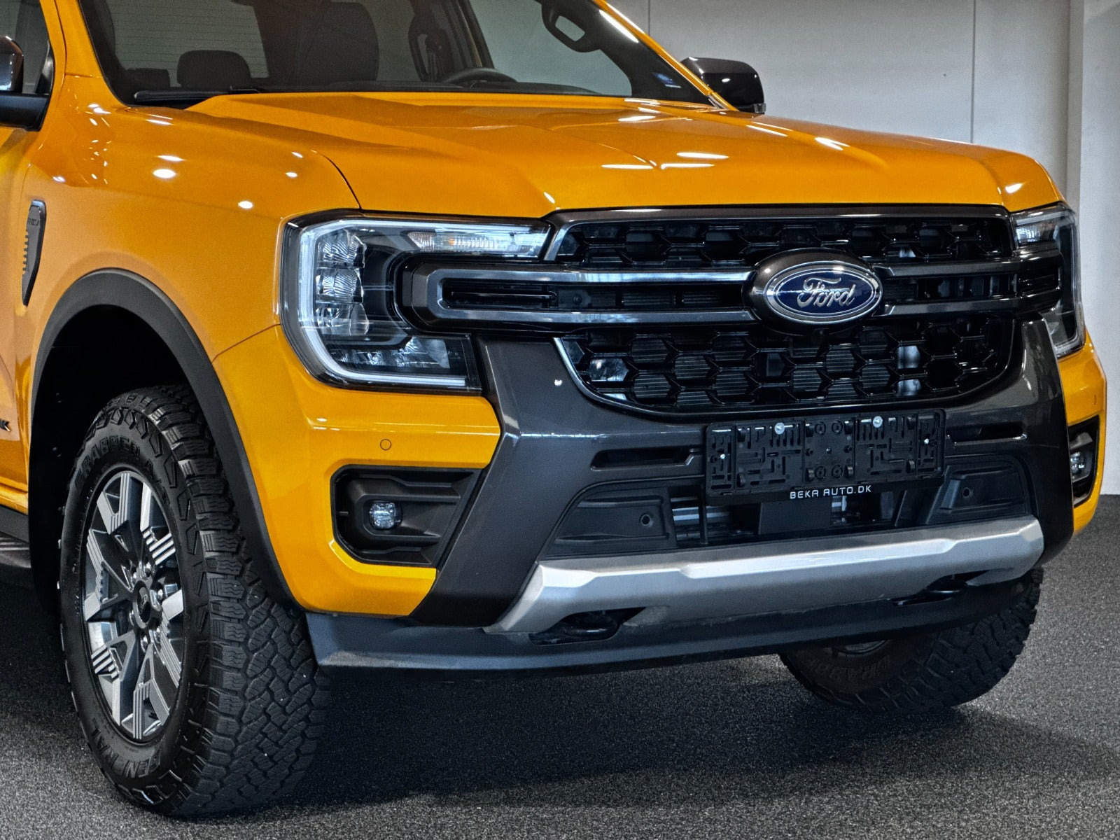 Orange Ford Ranger fra 2026