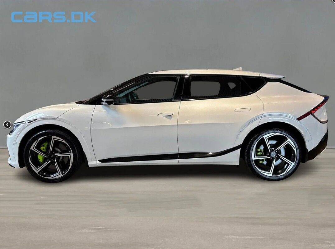Hvid Kia EV6 fra 2024