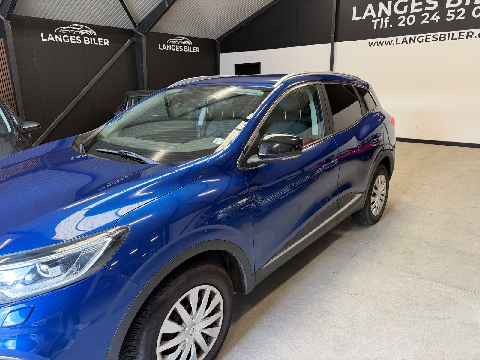 Blå Renault Kadjar fra 2019