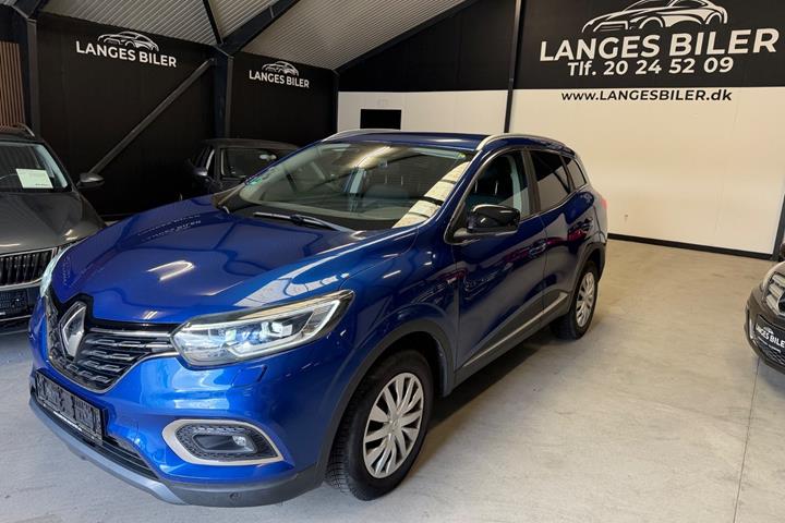 Blå Renault Kadjar fra 2019