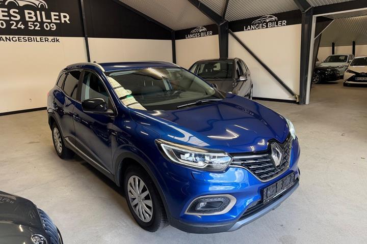 Blå Renault Kadjar fra 2019