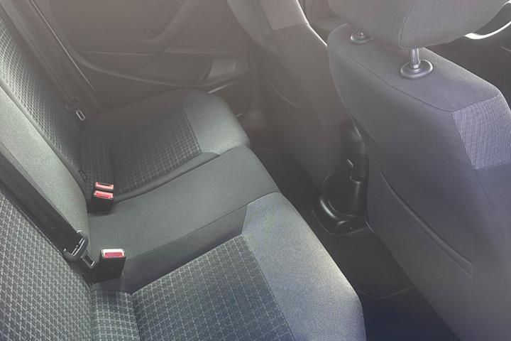 Hvid VW Polo fra 2017