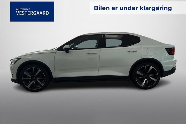 Hvid Polestar 2 fra 2021