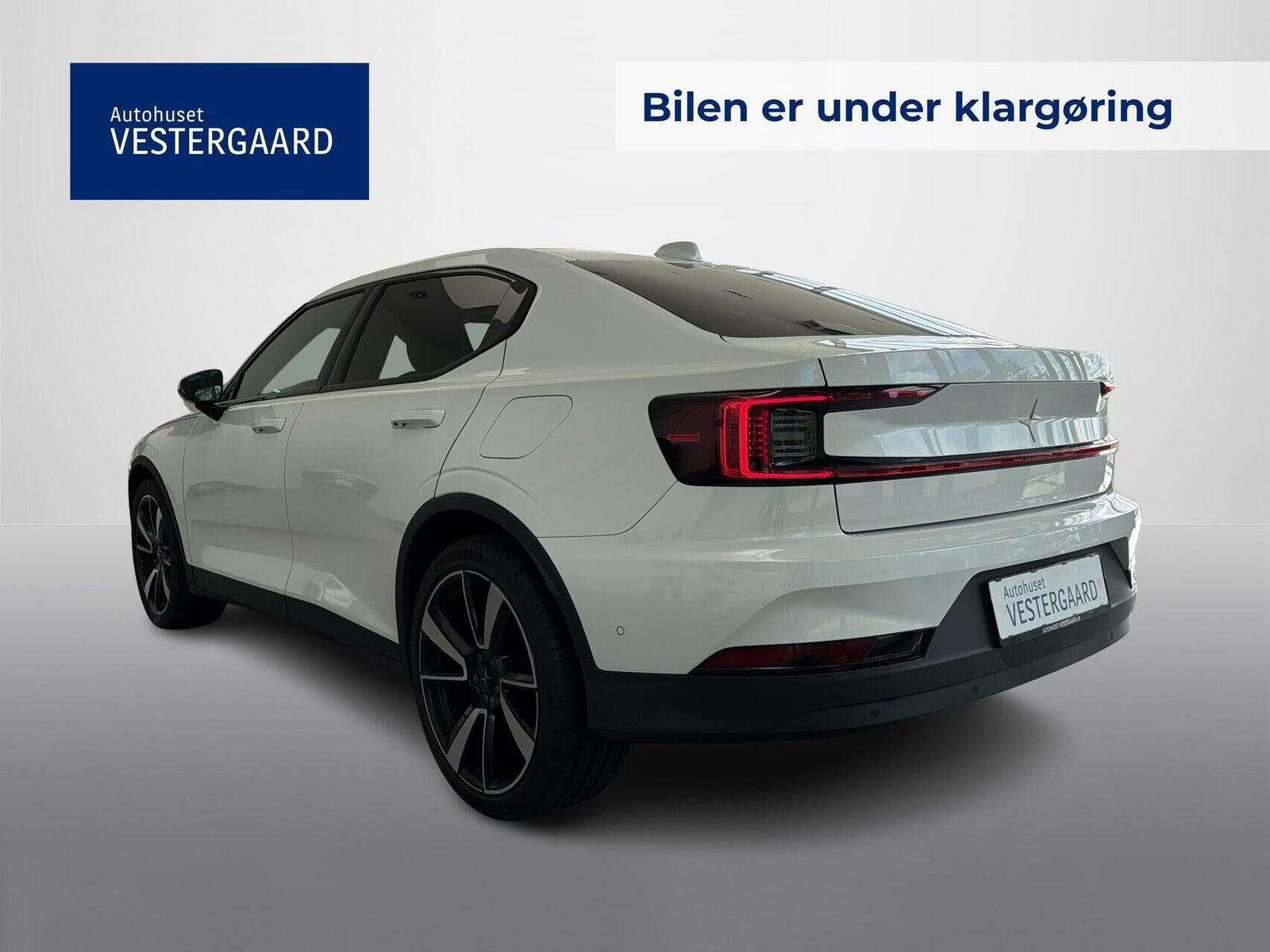 Hvid Polestar 2 fra 2021