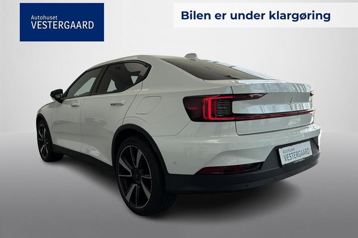 Hvid Polestar 2 fra 2021