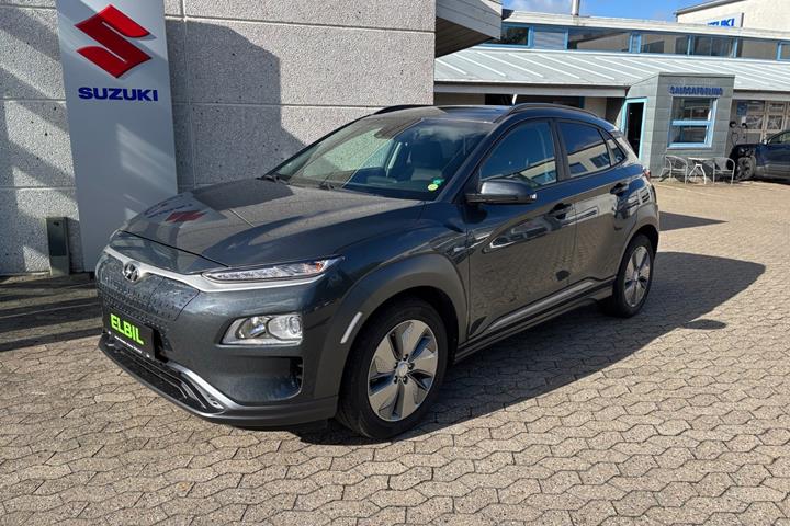 Grå Hyundai Kona fra 2020