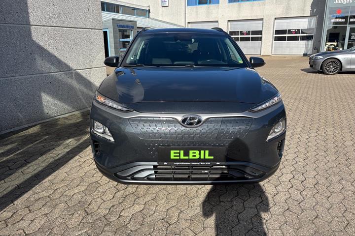 Grå Hyundai Kona fra 2020