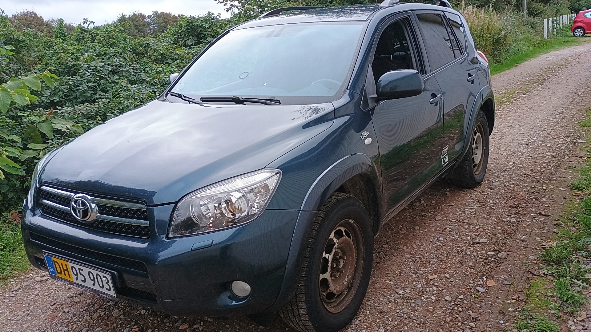Blå Toyota RAV4 fra 2006