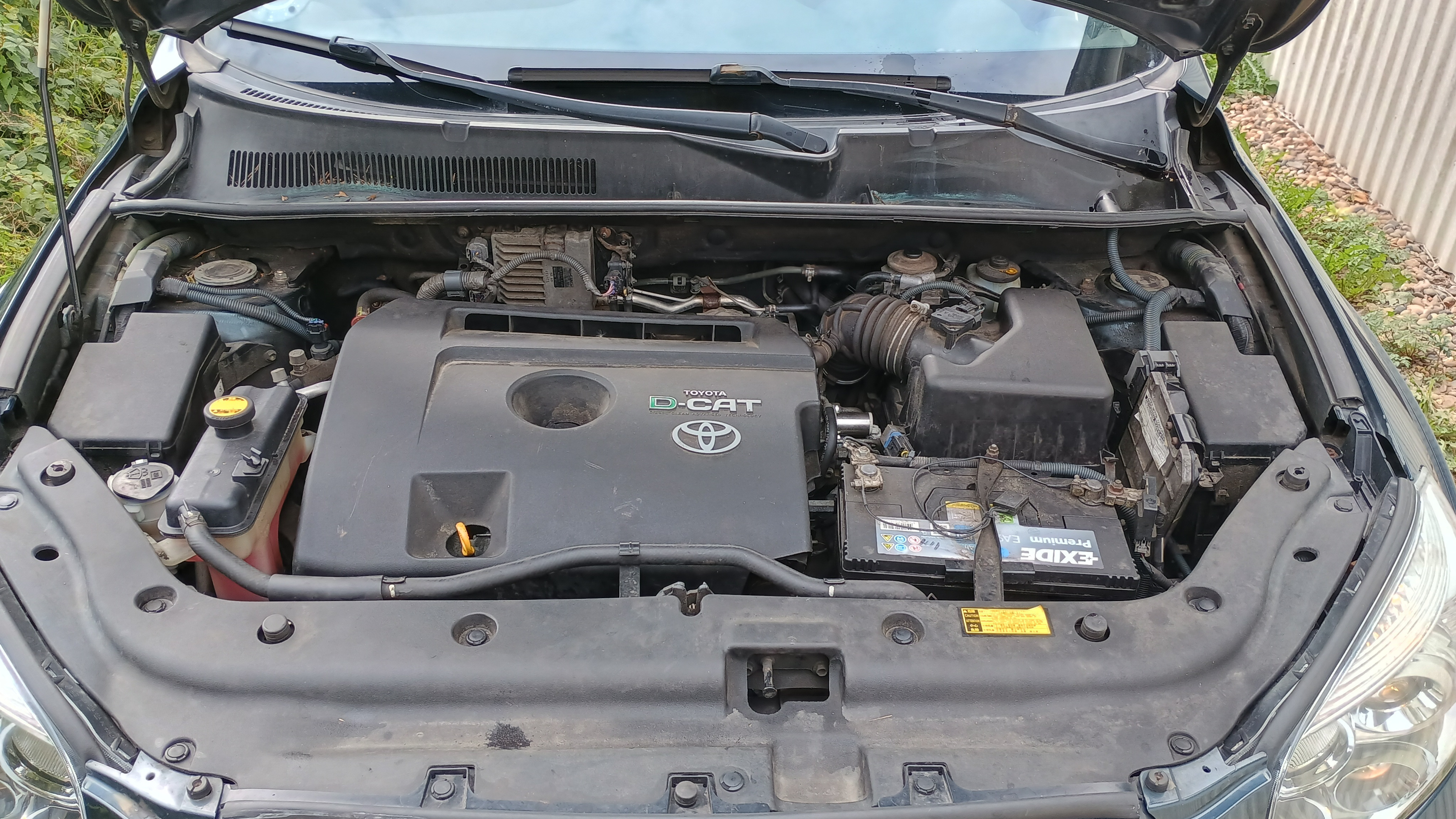 Blå Toyota RAV4 fra 2006