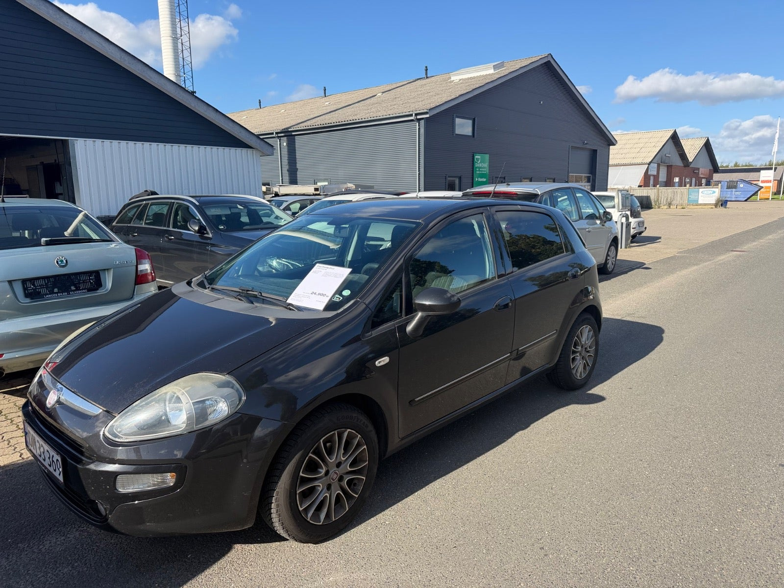 Sort Fiat Punto Evo fra 2011