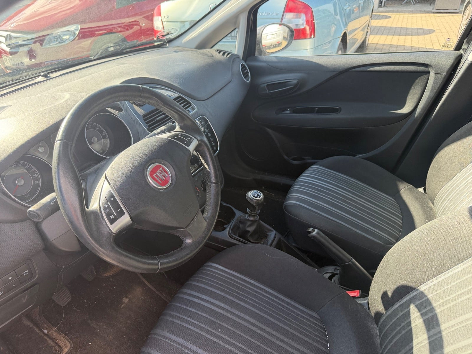 Sort Fiat Punto Evo fra 2011
