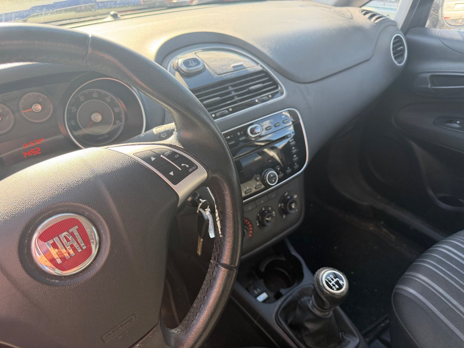 Sort Fiat Punto Evo fra 2011