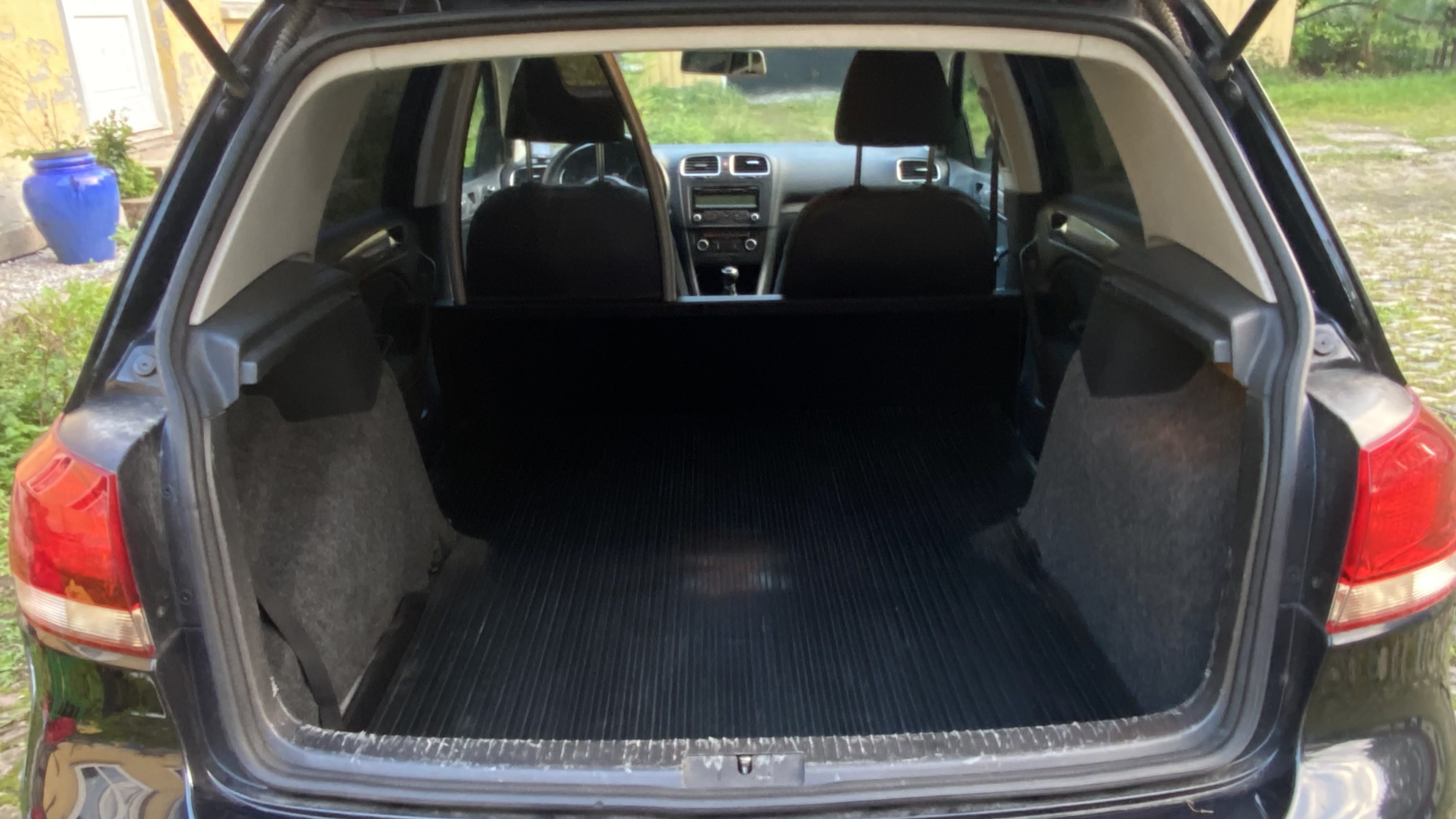 Sort VW Golf VI fra 2010