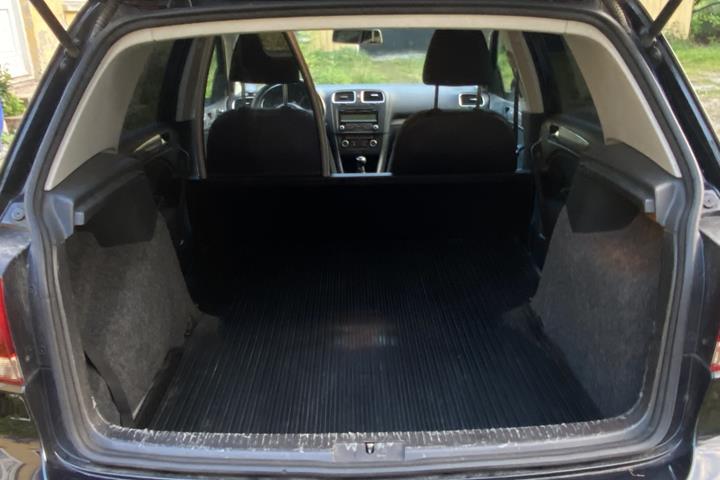 Sort VW Golf VI fra 2010