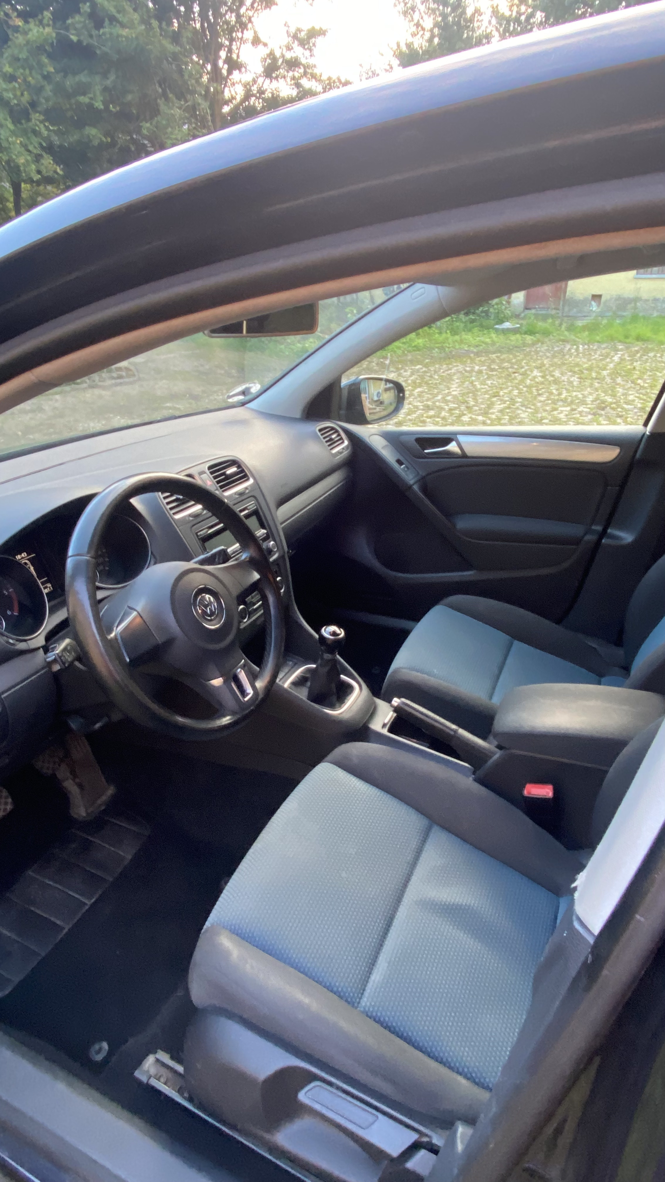 Sort VW Golf VI fra 2010